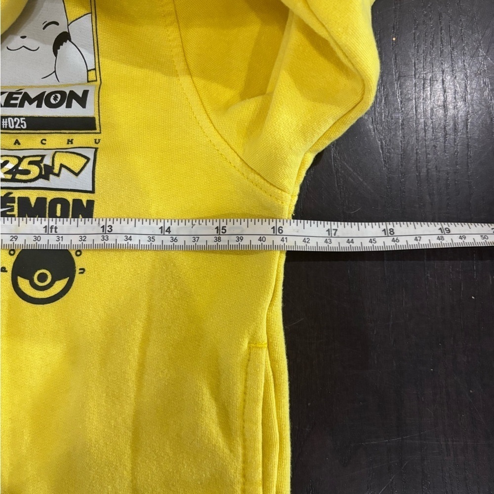 Pokémon Zippered Hooded Sweatshirt Kids Size Small - Picture 9 of 12
